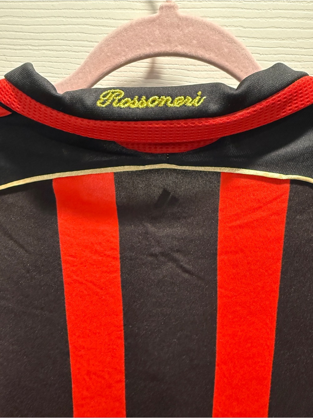 Vintage Adidas AC Milan 2006 2007 UCL Home Jersey Long Sleeve XL - Picture 12 of 13